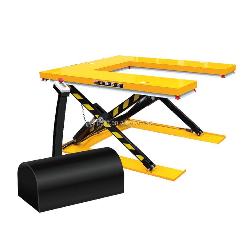 Electric Scissor Lift Table Factory - 1000kg Workshop AC Powered