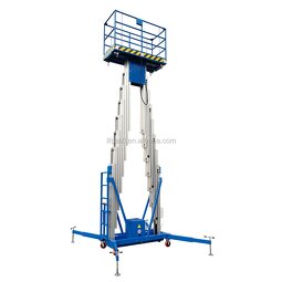 Vertical Mast Lift Factory - Portable 200kgs Electric Push Around