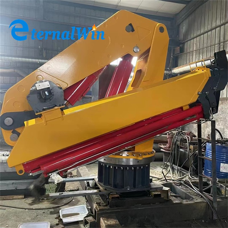 Telescopic Boom Crane Manufacturer - Mounted on Truck Ship