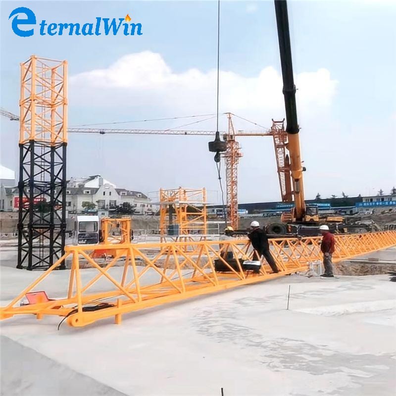 Tower Crane Manufacturer - 8-10ton 80m Luffing Jib Fast
