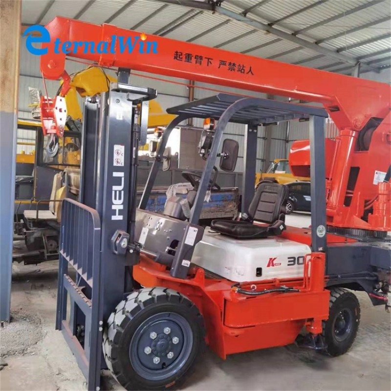 Truck Crane Factory - Four Wheels Multi Function Forklift