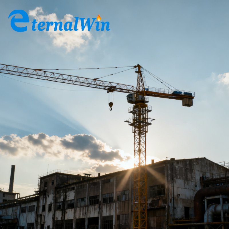 Tower Crane Factory - 6Ton Topkits Affordable Price