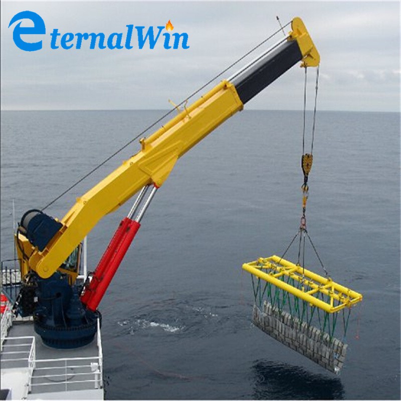 Telescopic Ship Crane Factory - 10T 20T Marine Folding