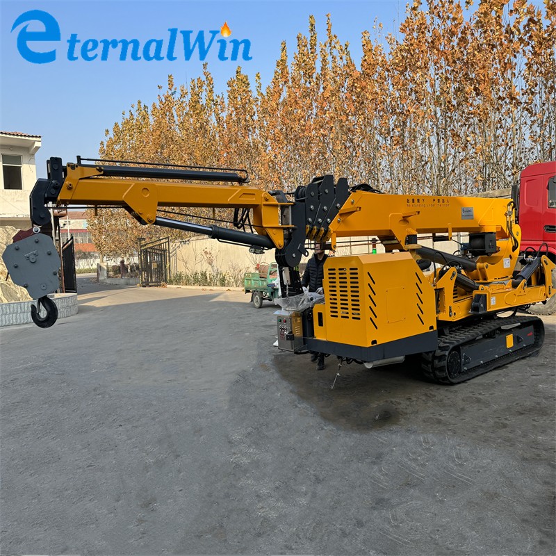 Spider Crane Manufacturer - 8t Track Hoist with Man Basket