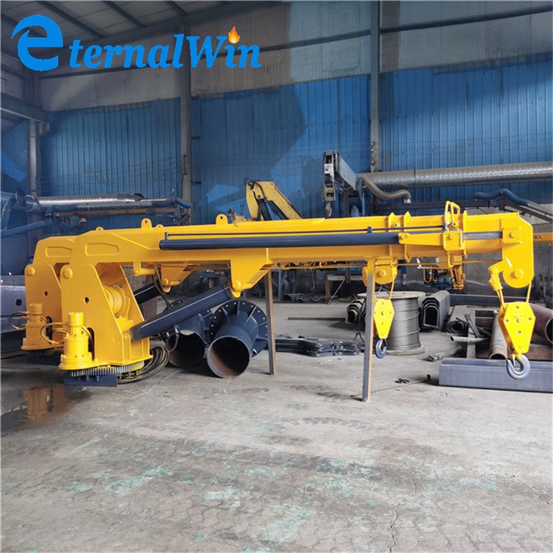 Ship Crane Factory - 6-30 Ton Hydraulic Folding Knuckle