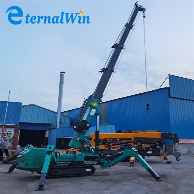 Spider Crane Factory - 3 Ton Electric Folding Fly Arm