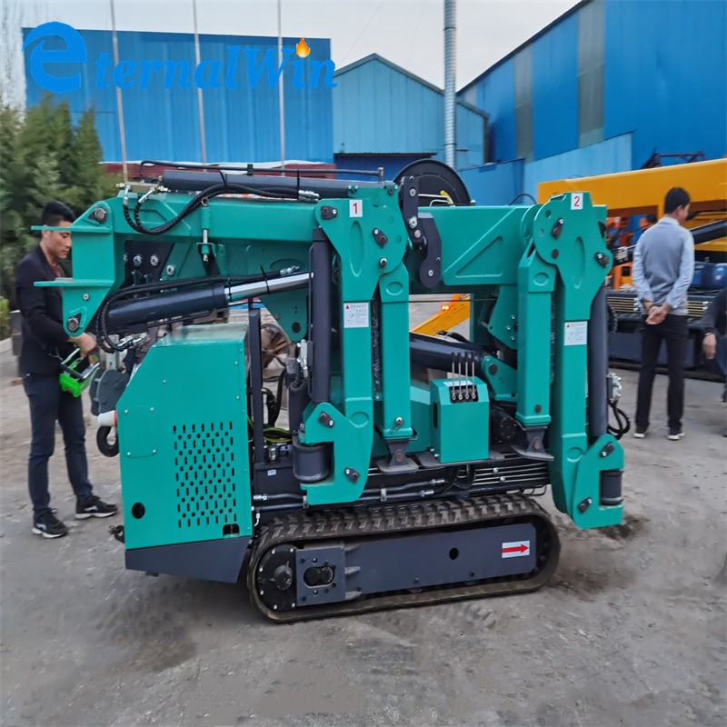 Spider Crane Factory - 3 Ton Electric Folding Fly Arm