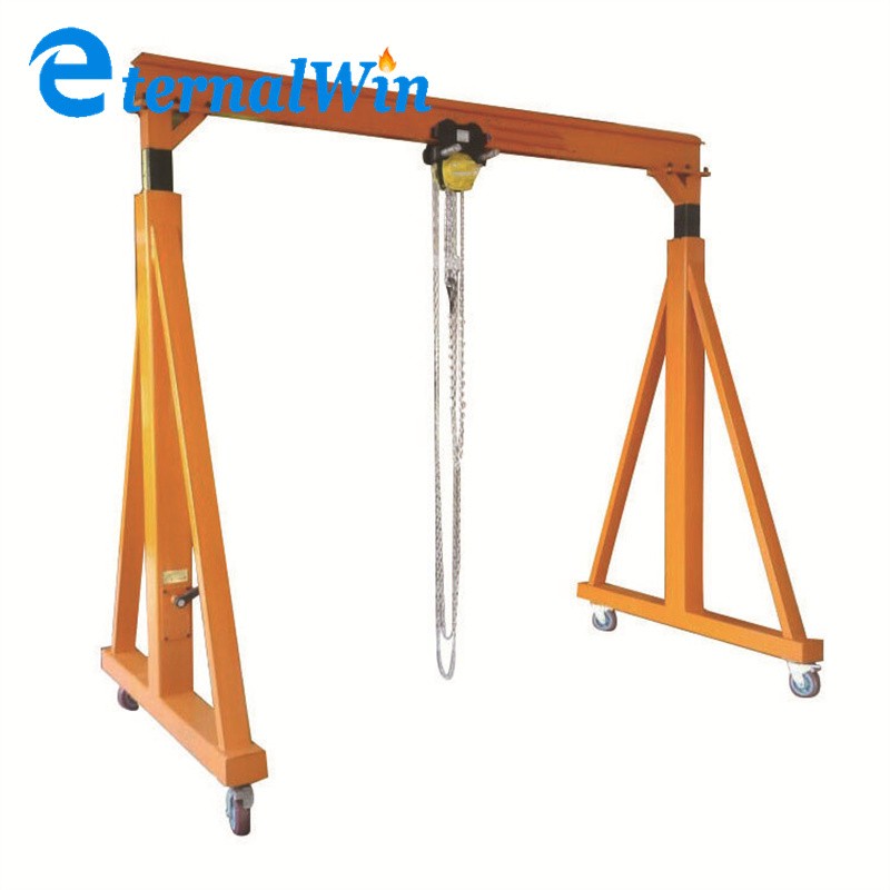 Portable Gantry Crane Factory - Aluminum Folding 1ton Adjustable