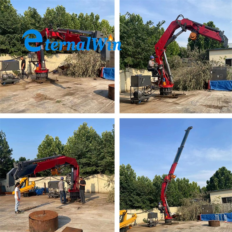 Telescopic Boom Crane Manufacturer - Mounted on Truck Ship