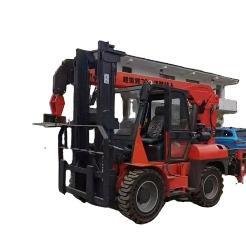 Truck Crane Factory - Four Wheels Multi Function Forklift