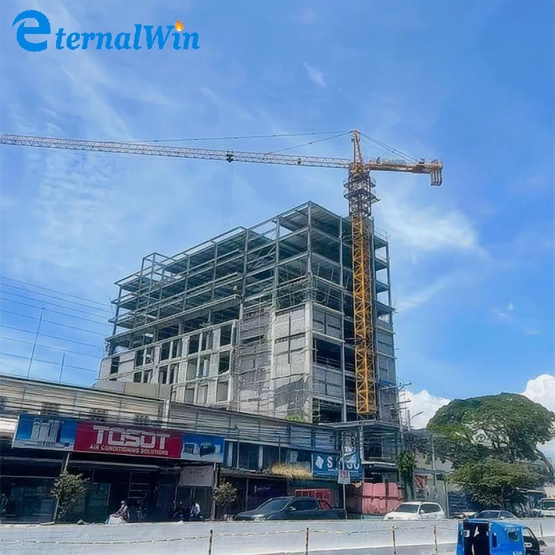 Tower Crane Manufacturer - 8-10ton 80m Luffing Jib Fast