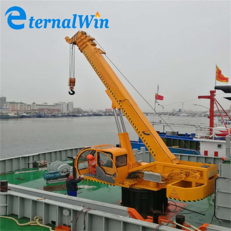 Ship Jib Crane Factory - Electric Hydraulic Slewing Pedestal