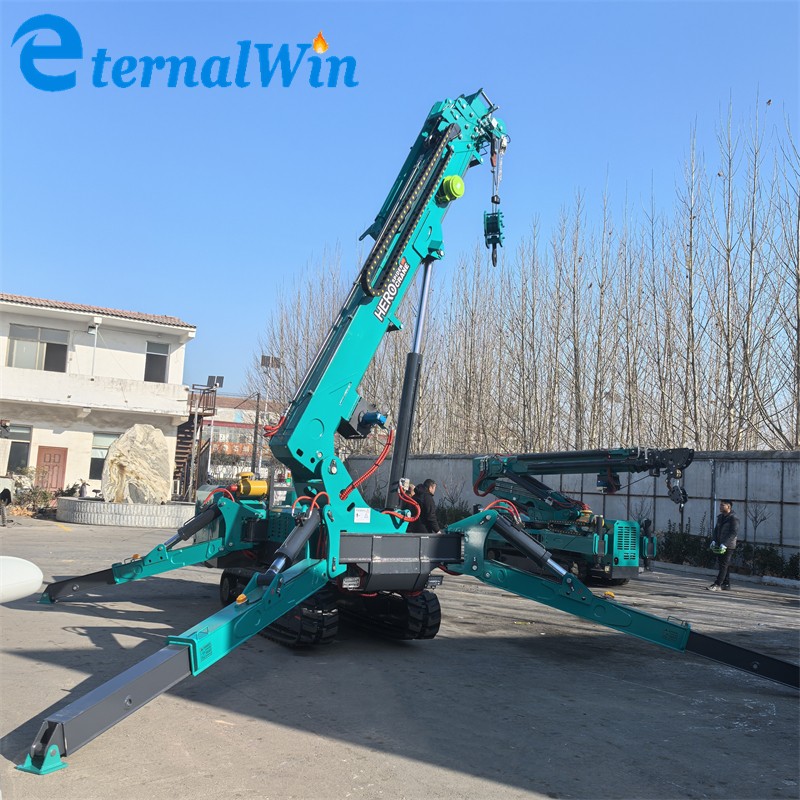 Spider Crane Factory - Customized EW 1-8ton with Basket