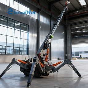 Spider Crane Manufacturer - 5 Tons Crawler Mini CE/EPA