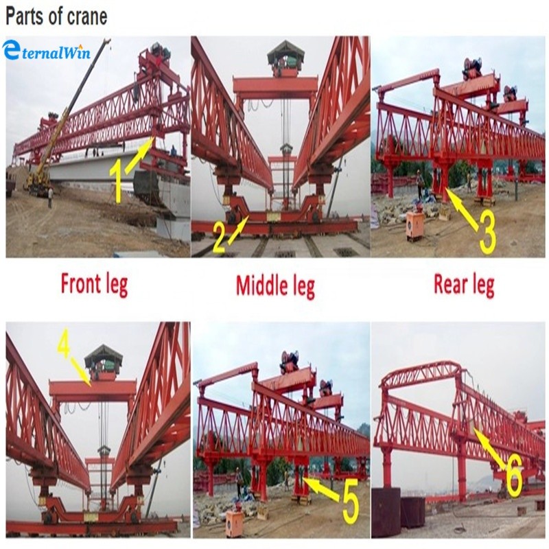 Gantry Crane Factory - 200T Railway Bridge Girder Launching