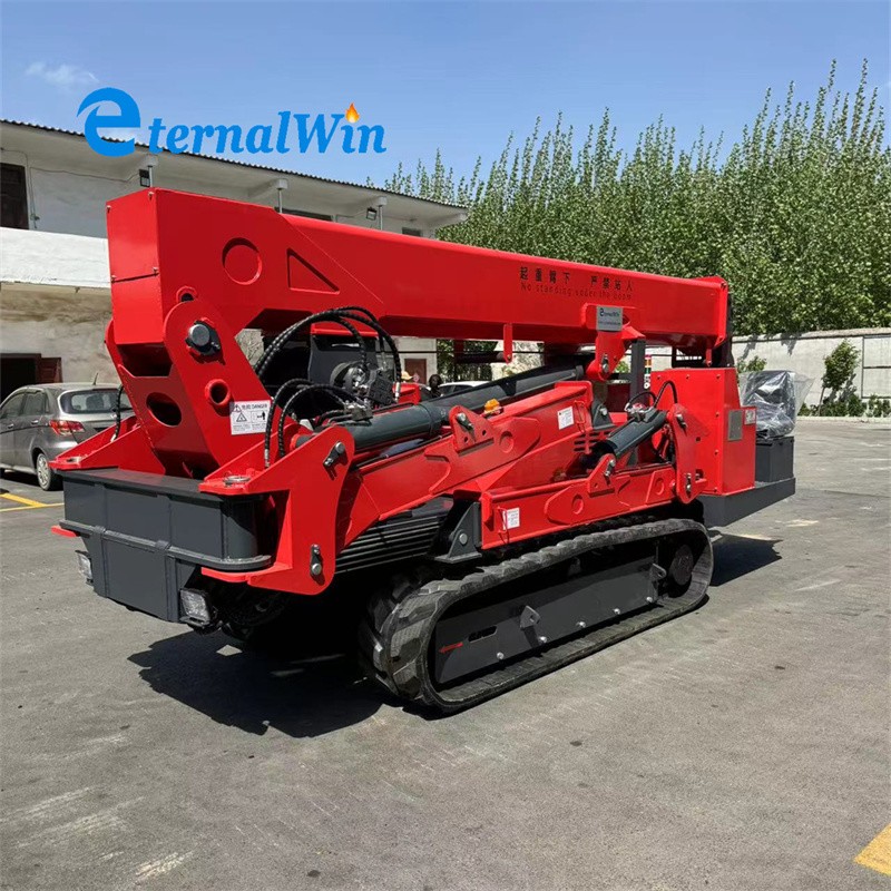 Spider Crane Manufacturer - 5ton Micro Tracked Diesel Engine