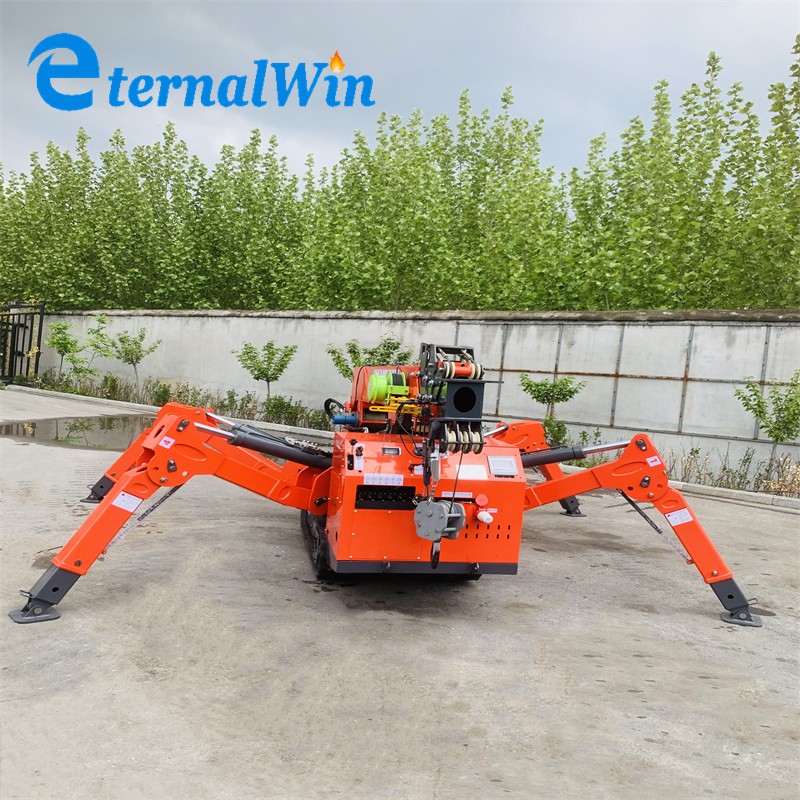 Spider Crane Manufacturer - 5 Tons Crawler Mini CE/EPA