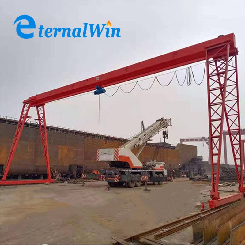 Gantry Crane Manufacturer - Remote Control Single Beam Electric