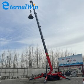 Spider Crane Manufacturer - 3Ton Electric Hydraulic Folding