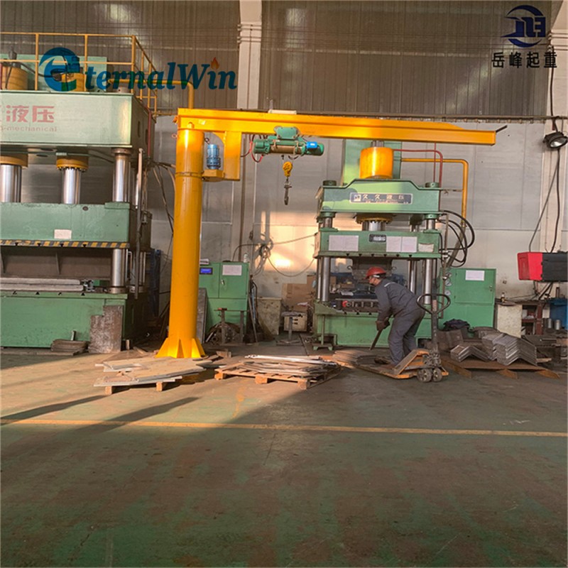 Motorized Jib Crane Manufacturer - 1-3 Ton Workshop Stationary