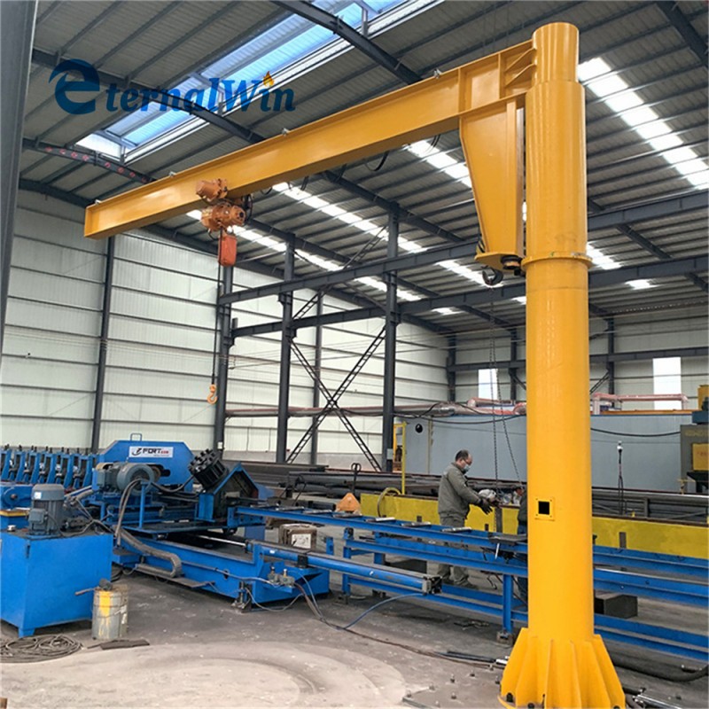 Motorized Jib Crane Manufacturer - 1-3 Ton Workshop Stationary