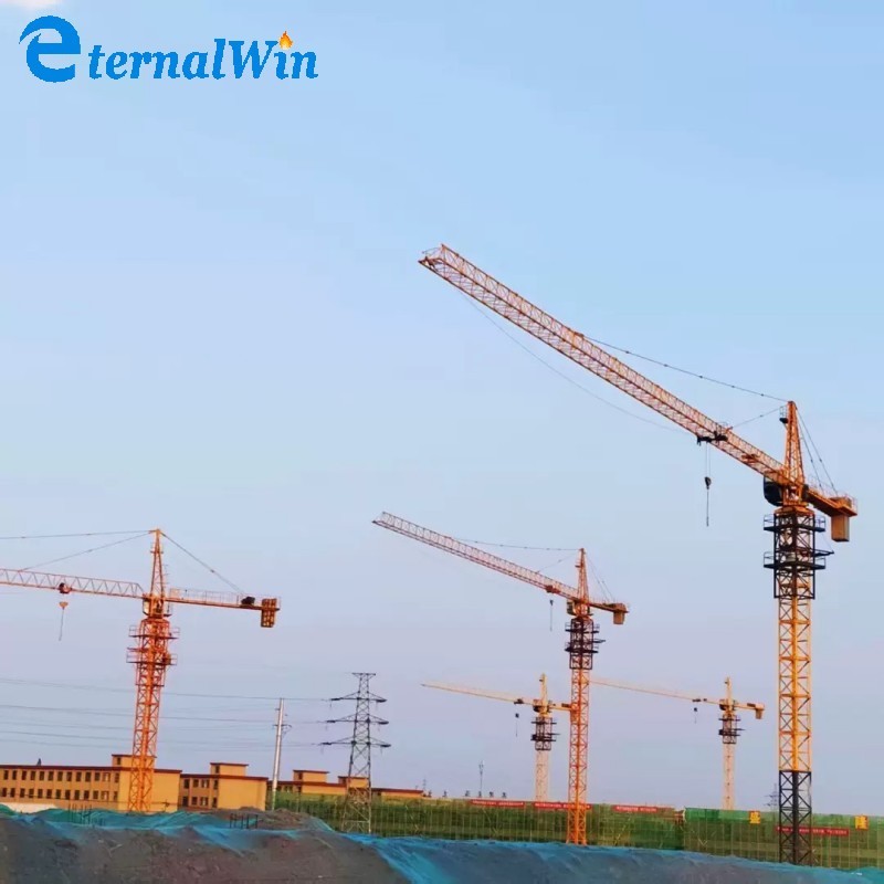 Tower Crane Manufacturer - 8-10ton 80m Luffing Jib Fast