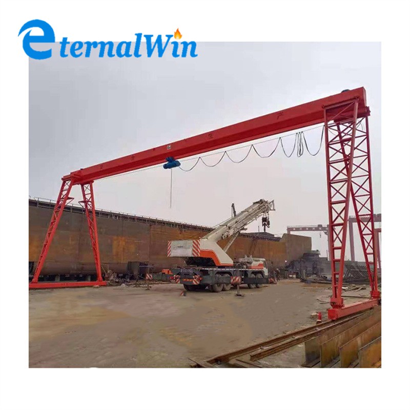 Gantry Crane Manufacturer - Remote Control Single Beam Electric