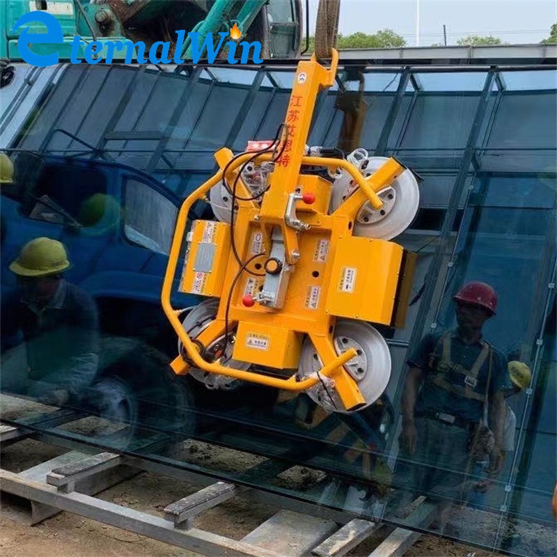 Glass Vacuum Lifter Manufacturer - 800 Kg 8 Suckers Electric