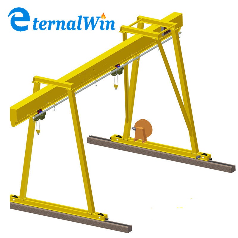 Gantry Crane Manufacturer - Remote Control Single Beam Electric