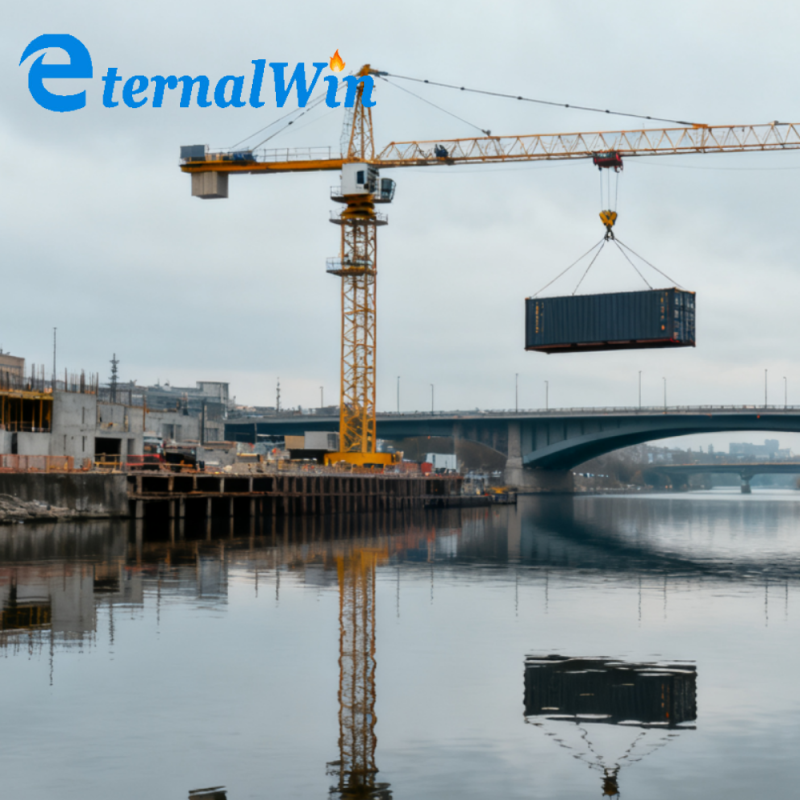 Tower Crane Factory - 50 Meters 8 Ton Construction