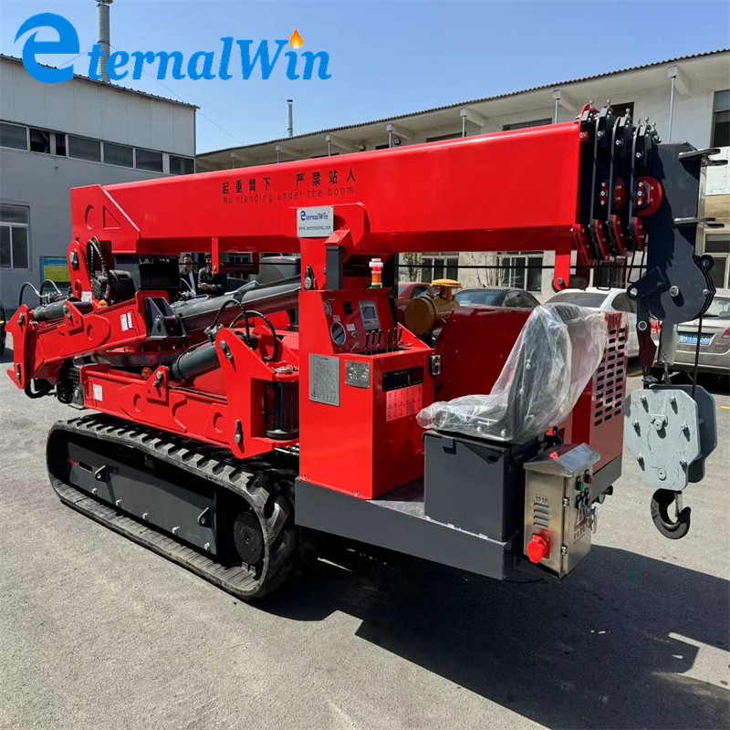 Spider Crane Manufacturer - 3Ton Electric Hydraulic Folding