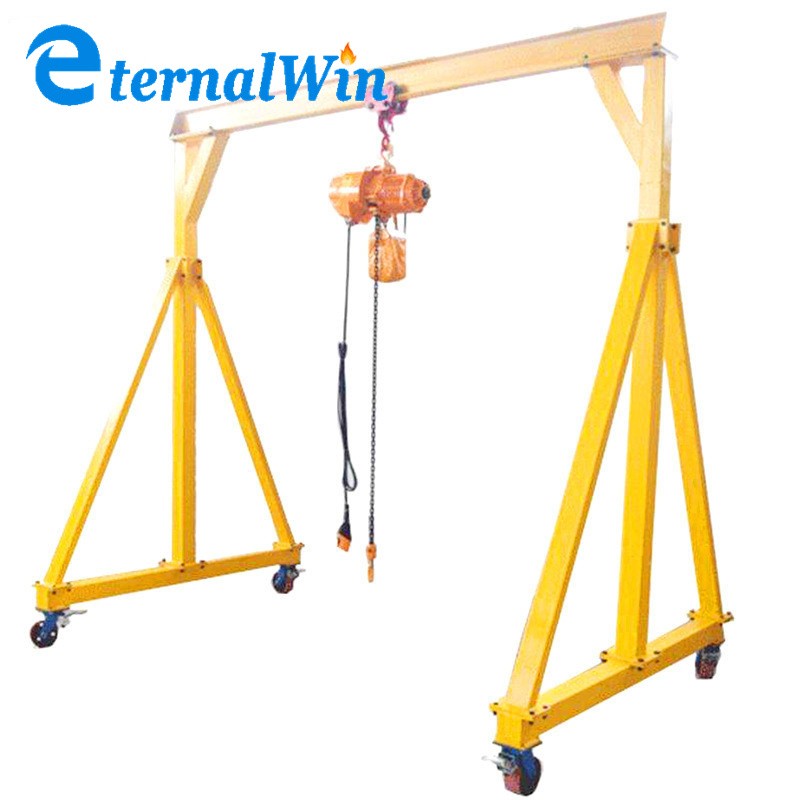 Portable Gantry Crane Factory - Aluminum Folding 1ton Adjustable