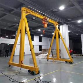 Mobile Gantry Crane Factory - 1t Foldable Aluminum Mini Portal