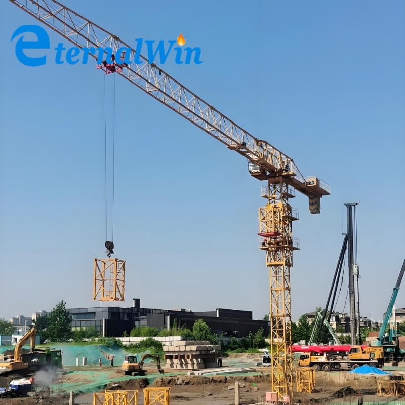 Tower Crane Manufacturer - Topless 8 Ton Mobile Heavy