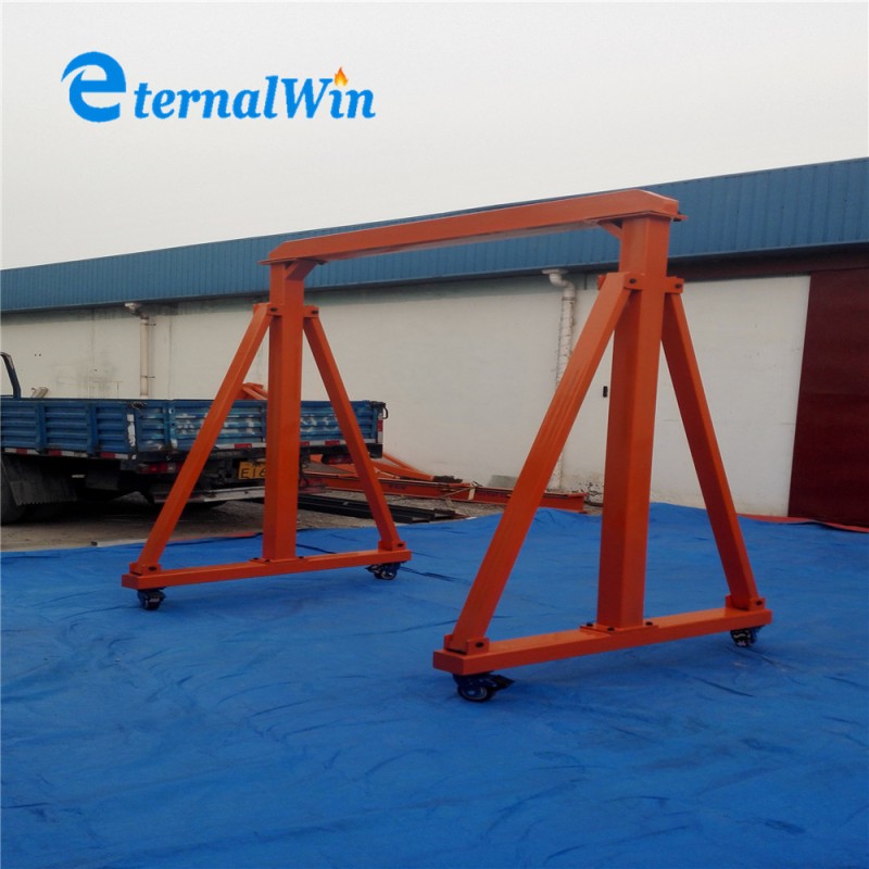 Mobile Gantry Crane Factory - 1t Foldable Aluminum Mini Portal