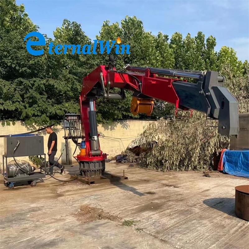 Telescopic Boom Crane Manufacturer - Mounted on Truck Ship