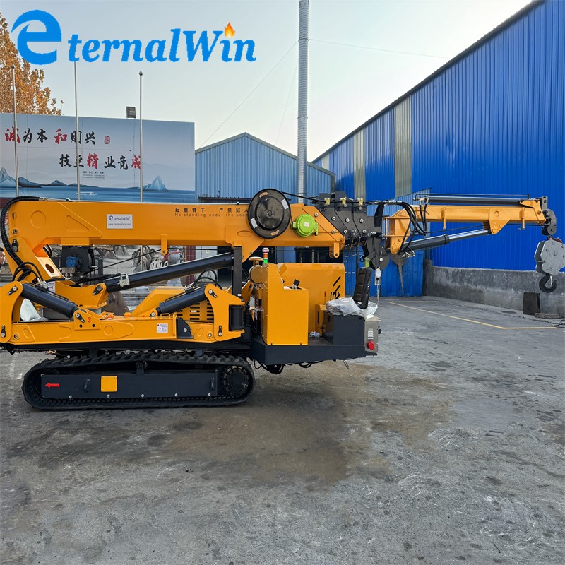 Spider Crane Factory - 5000kg Mini Crawler Boom Lift
