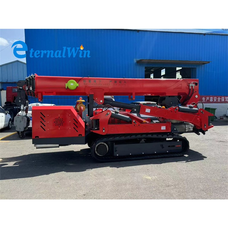 Spider Crane Manufacturer - 5ton Micro Tracked Diesel Engine
