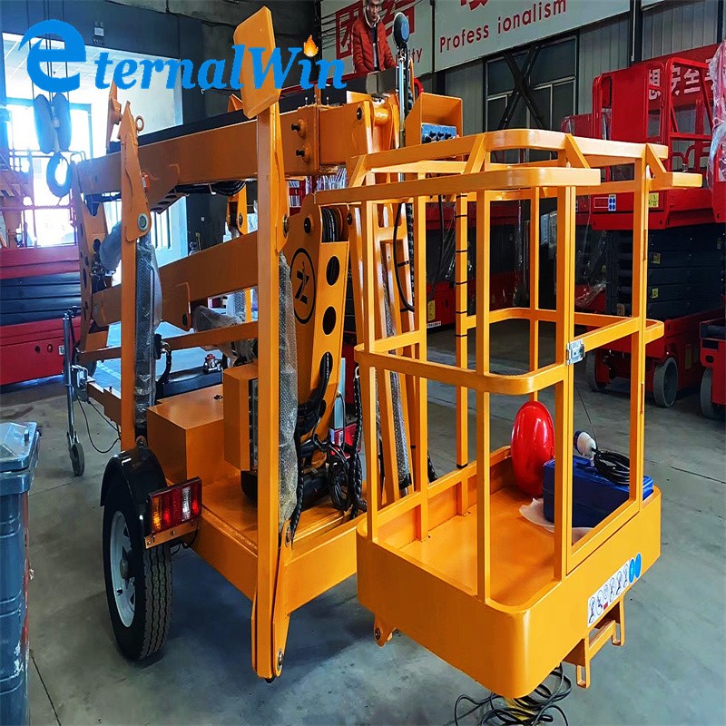 Hydraulic Man Lift Manufacturer - 4-12m Portable Indoor Outdoor