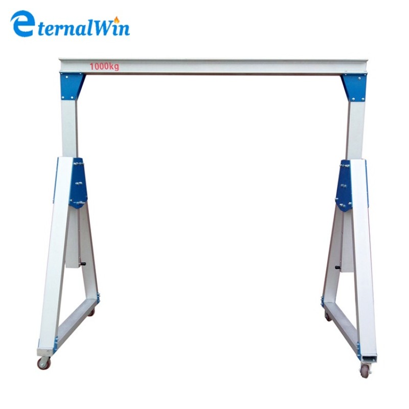Portable Gantry Crane Factory - Aluminum Folding 1ton Adjustable