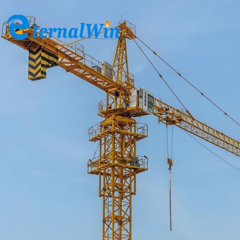 Tower Crane Factory - QTZ Series Self-Erecting Flat Top