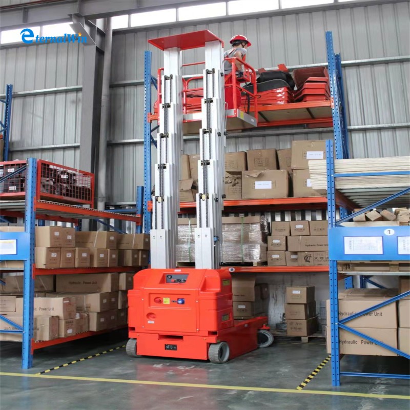 Telescopic Boom Lift Factory - 14-16m Narrow Tracked Electric