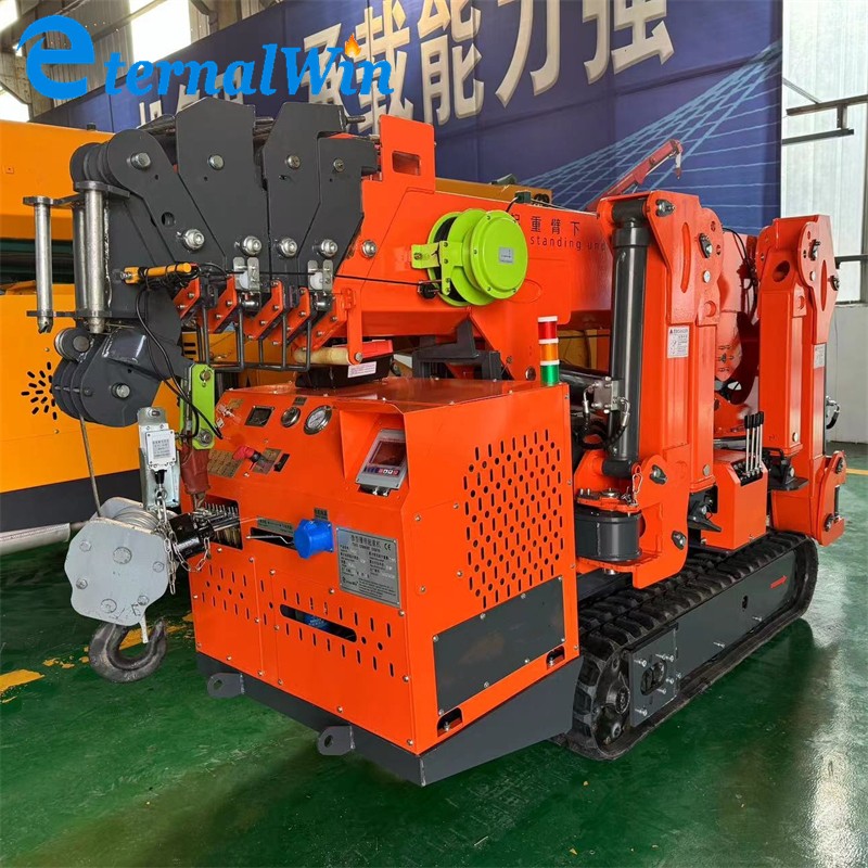 Spider Crane Manufacturer - 5 Tons Crawler Mini CE/EPA