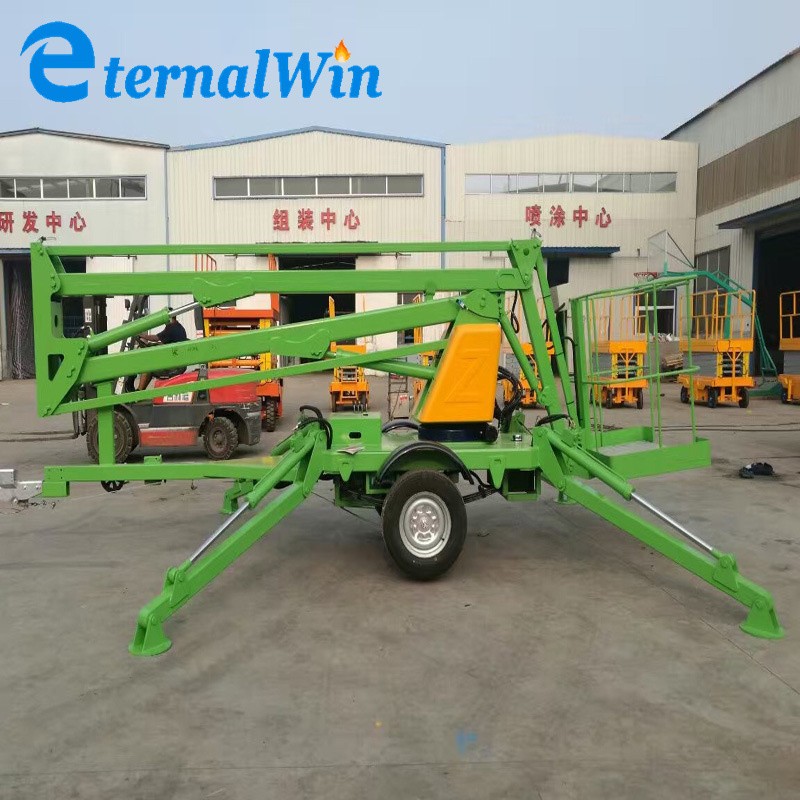 Hydraulic Man Lift Manufacturer - 4-12m Portable Indoor Outdoor