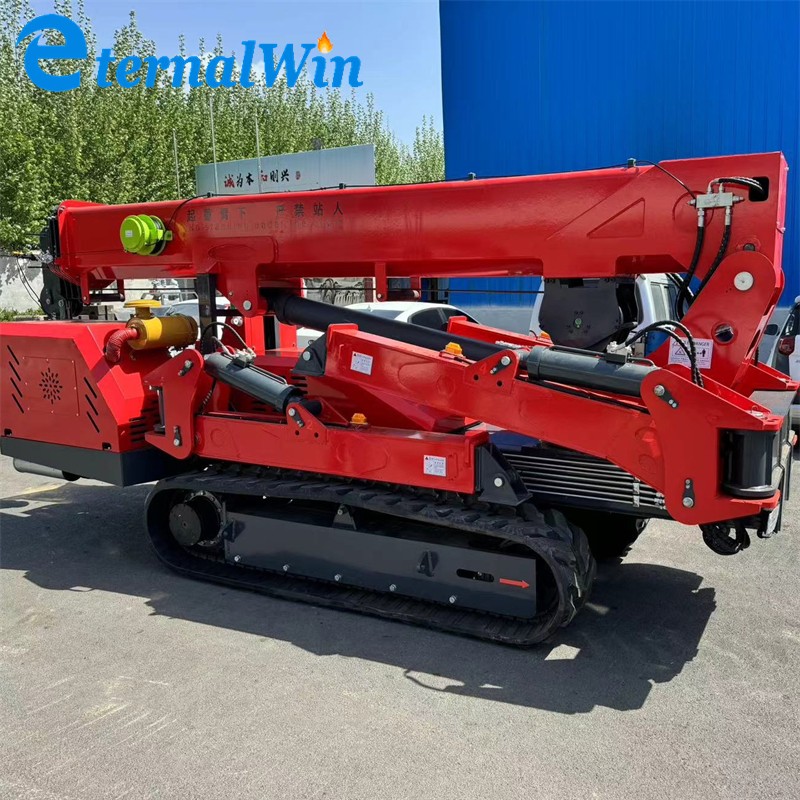 Spider Crane Manufacturer - 3Ton Electric Hydraulic Folding