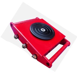 Heavy Items Cargo Roller Skate Trolley Supplier - 6-30 Ton Carry Small Tanks