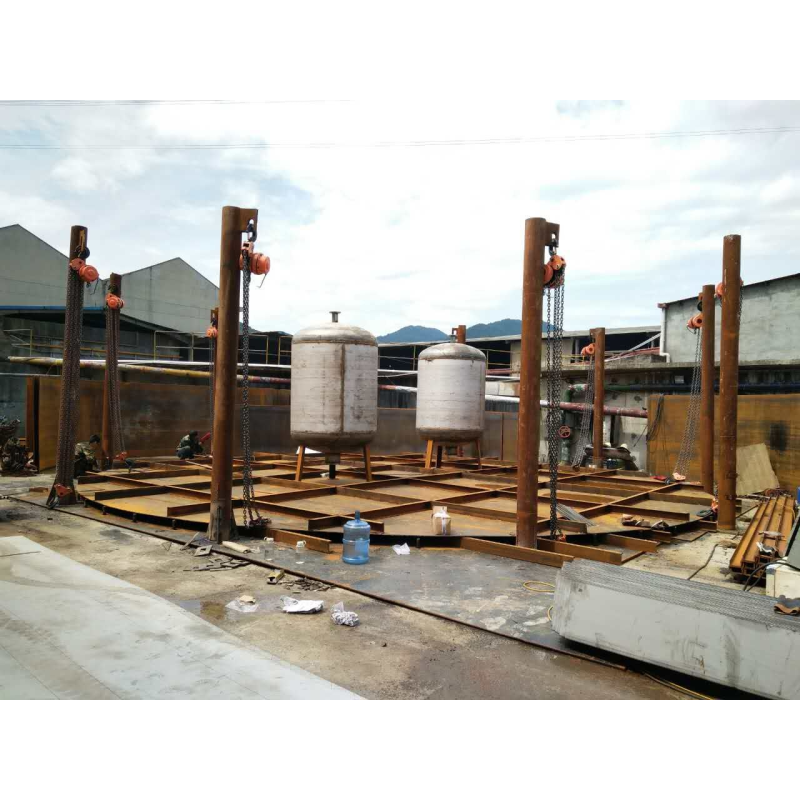 Industrial Electric Chain Hoist Manufacturer - DHP 7.5T Group Hanging Type Oil Tank