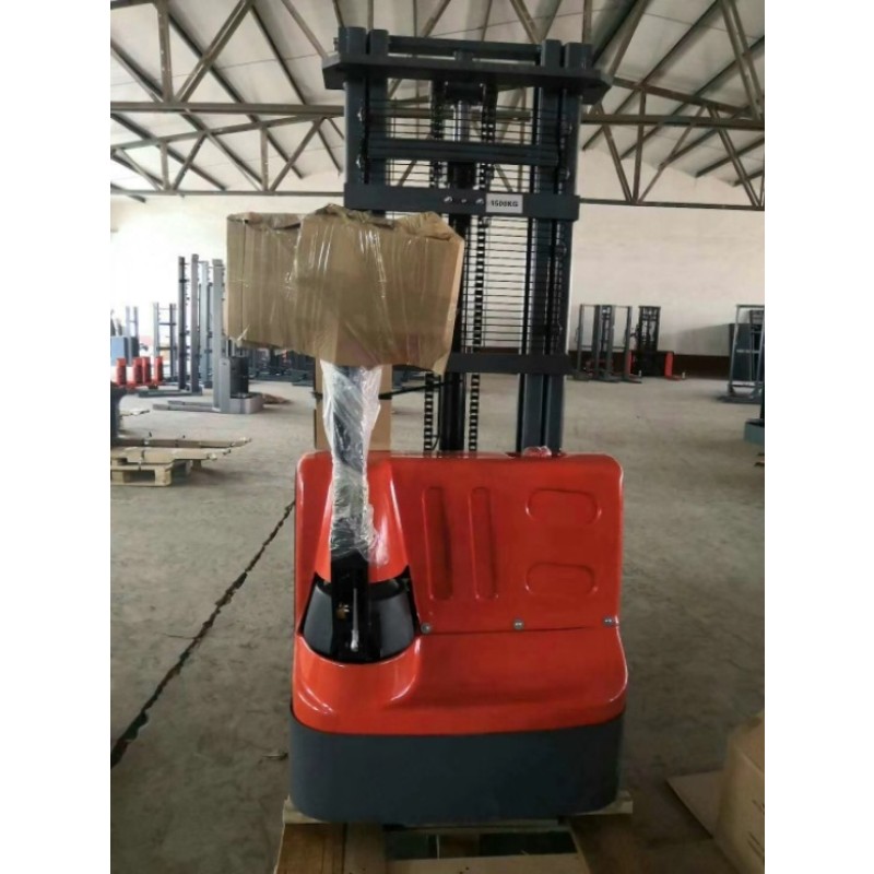 Electric Stacker Supplier - Full Electric Walkie Pallet Forklift Hydraulic