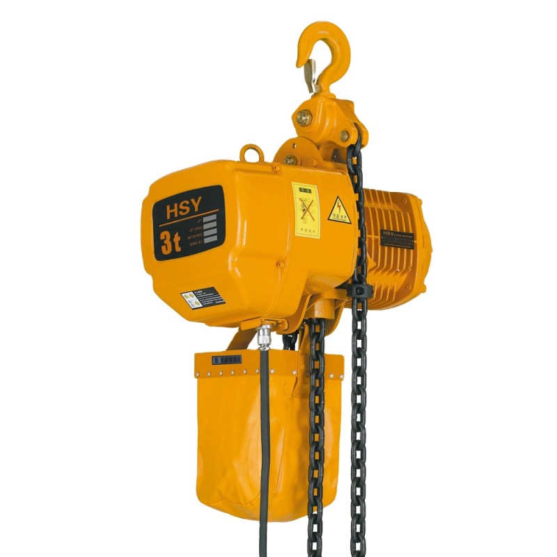 Electric Chain Hoist Manufacturer - HSY Type 1ton Low Price Endless