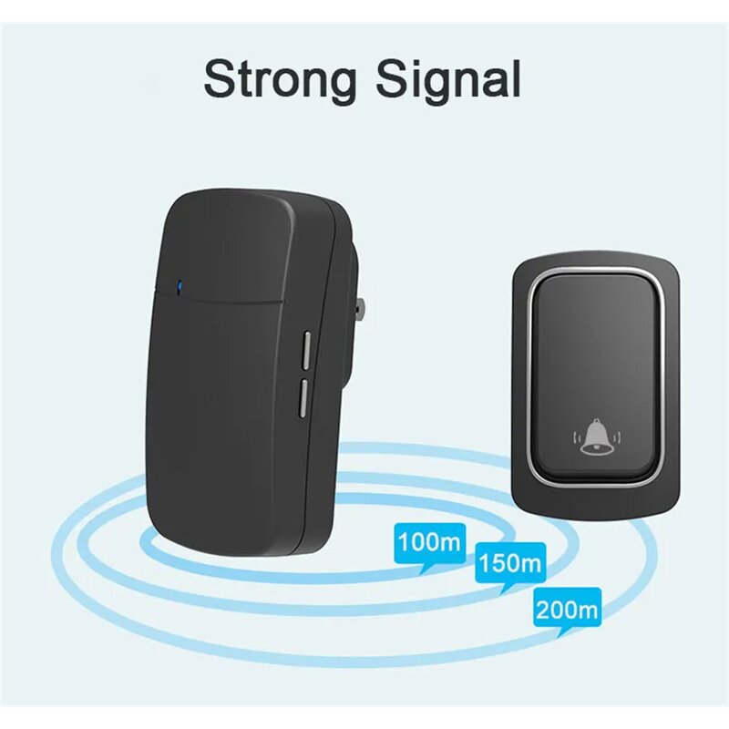 Home Door Bell Manufacturer - Waterproof Battery Free 150m